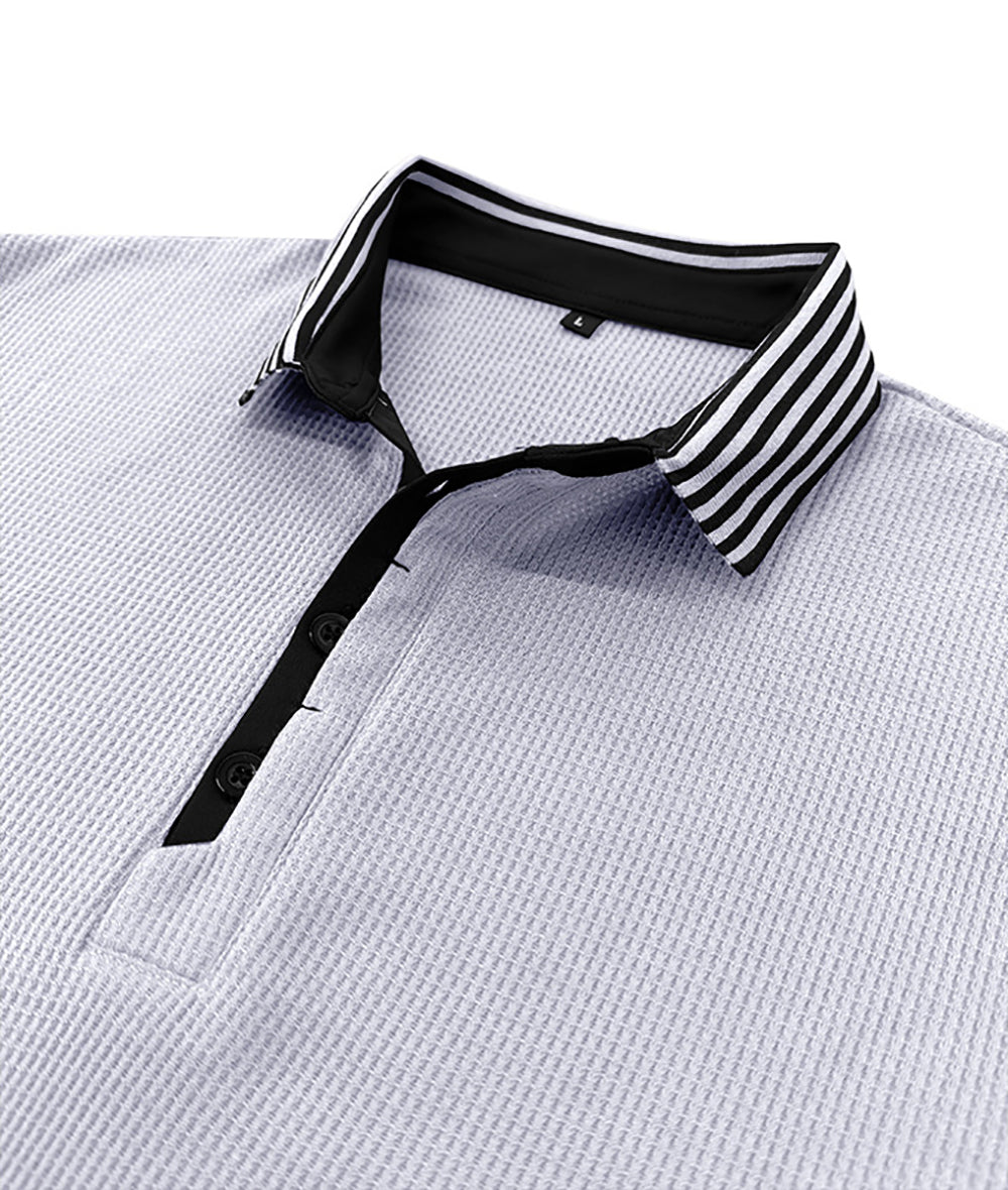 Men Polo Collar T-shirt
