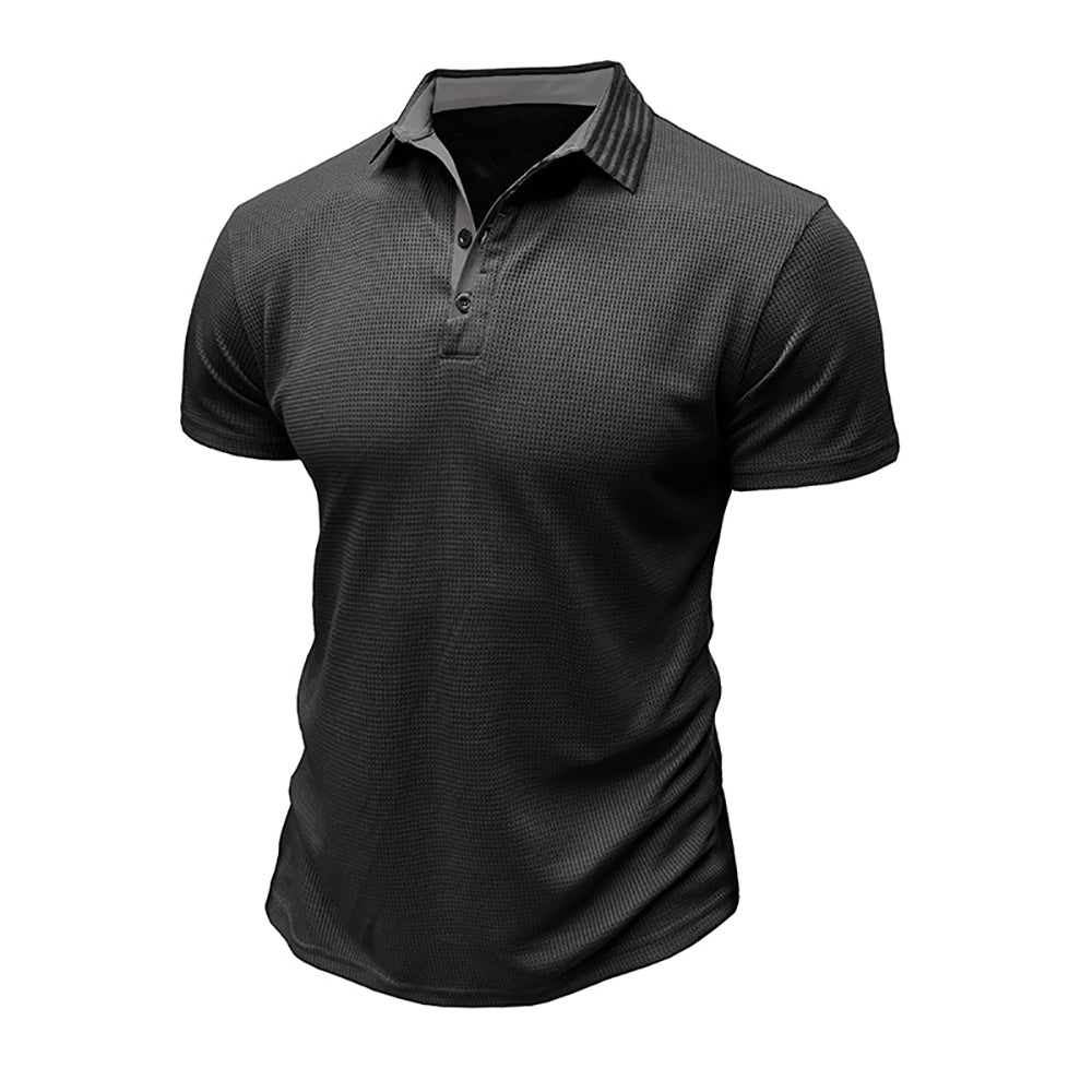 Men Polo Collar T-shirt