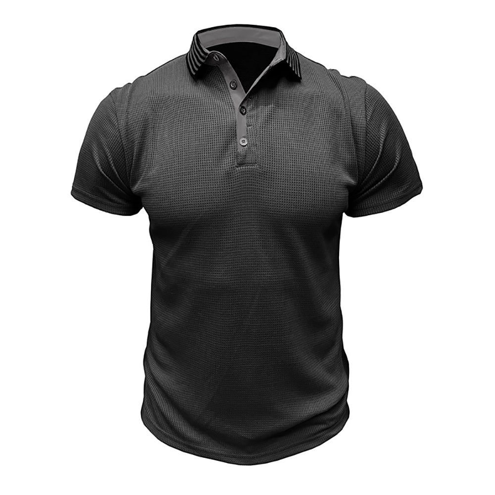 Men Polo Collar T-shirt
