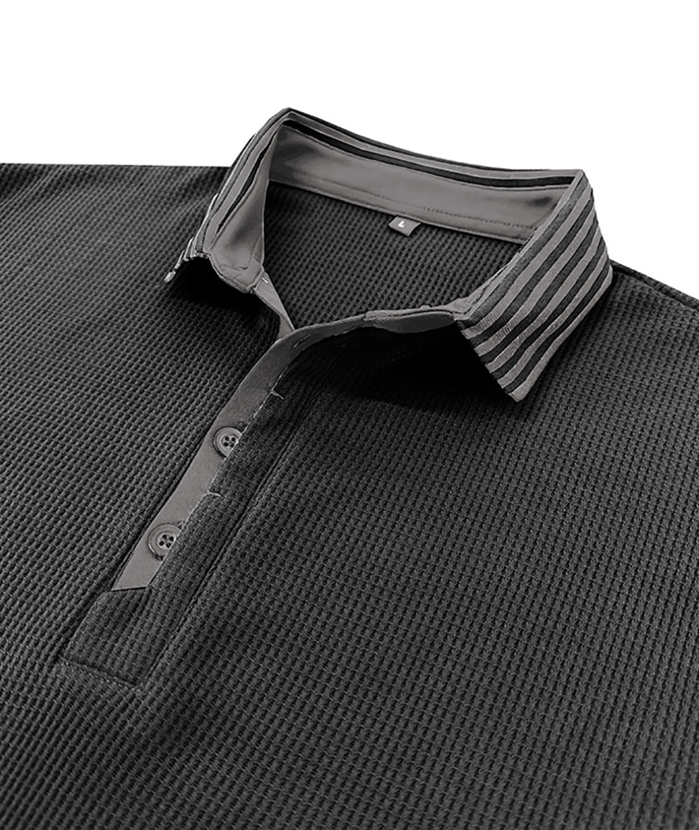 Men Polo Collar T-shirt