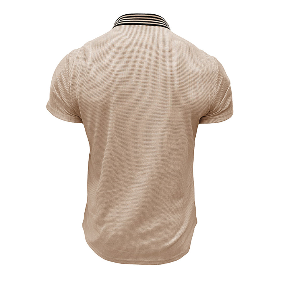Men Polo Collar T-shirt