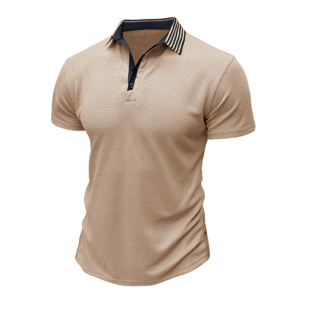 Men Polo Collar T-shirt