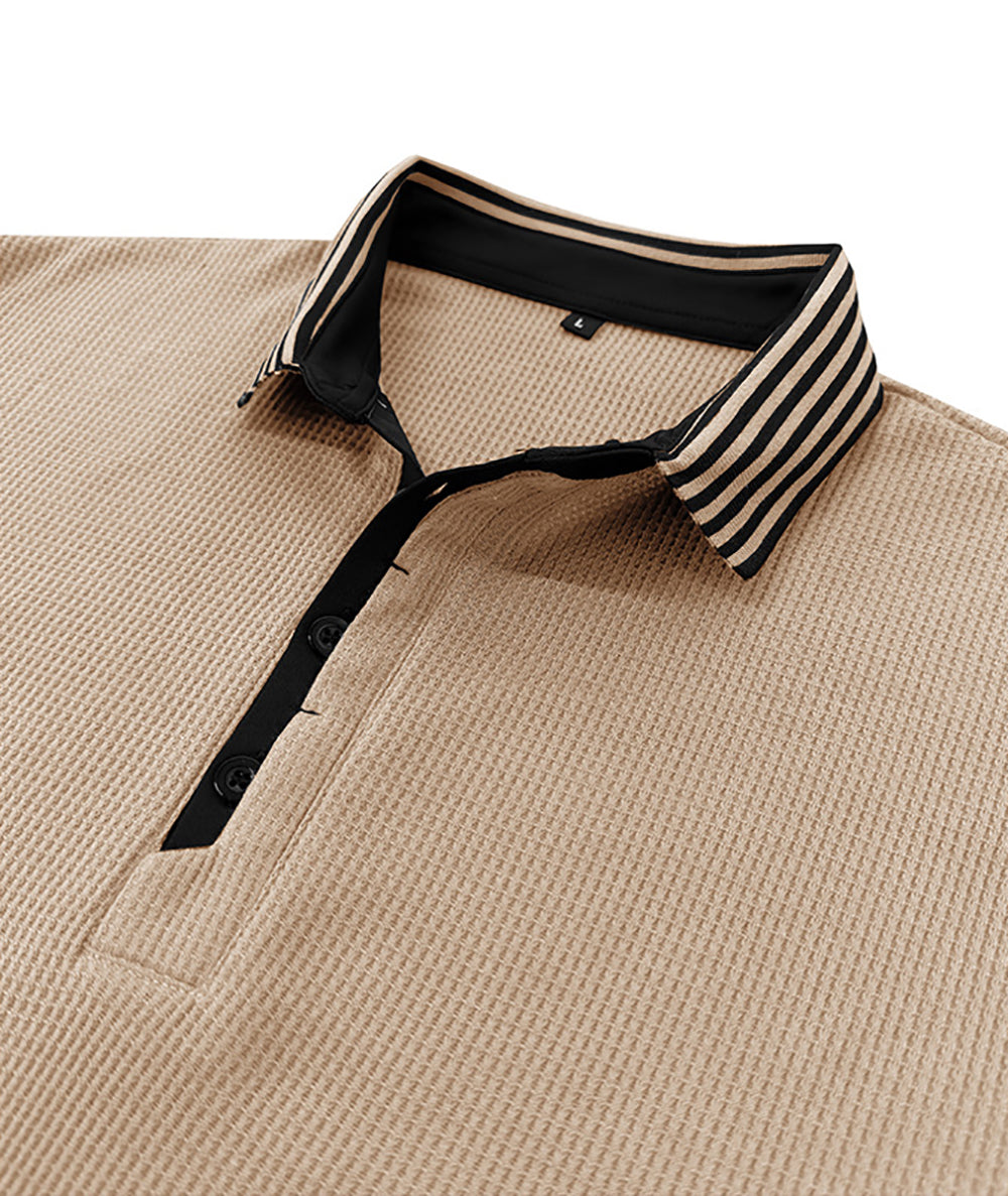 Men Polo Collar T-shirt