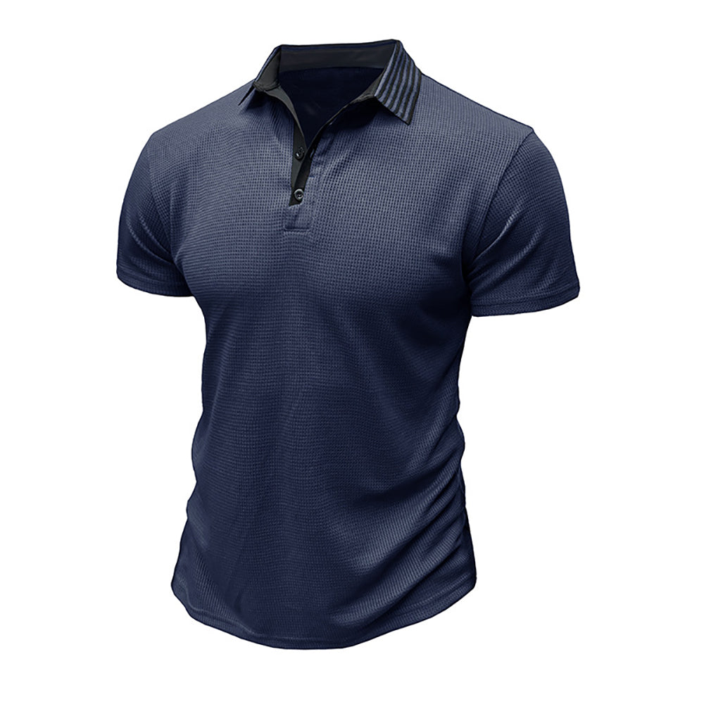 Men Polo Collar T-shirt