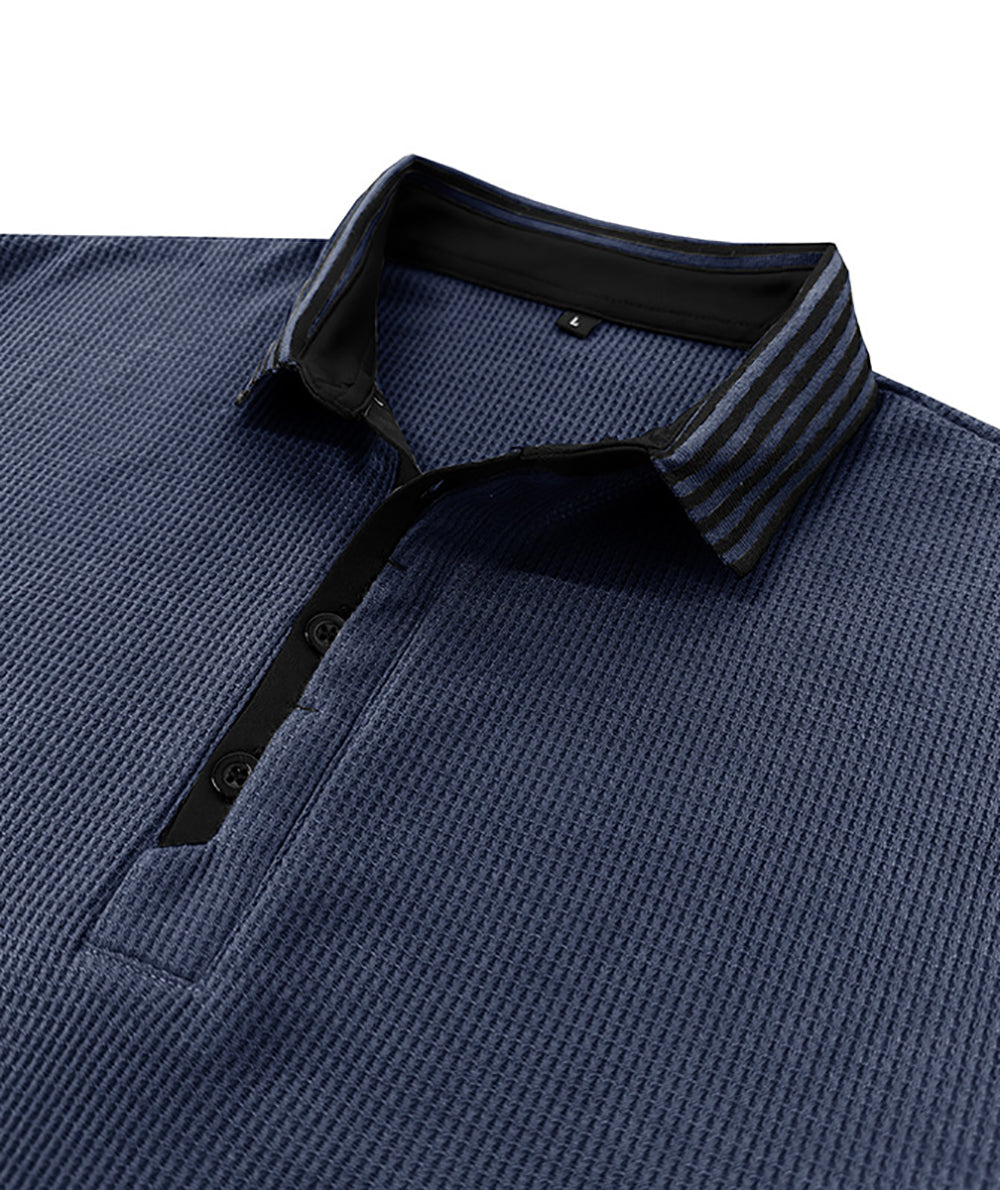 Men Polo Collar T-shirt
