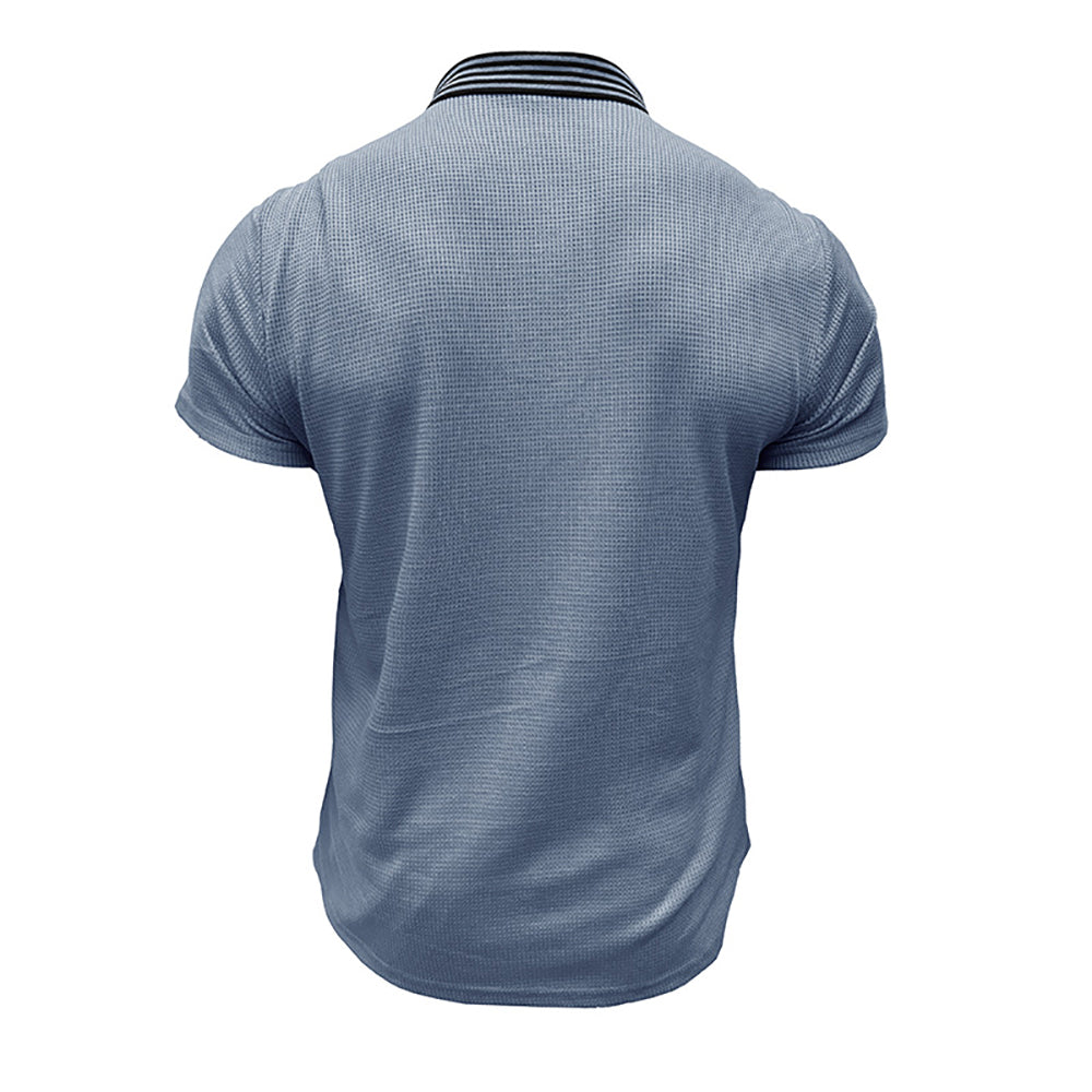 Men Polo Collar T-shirt