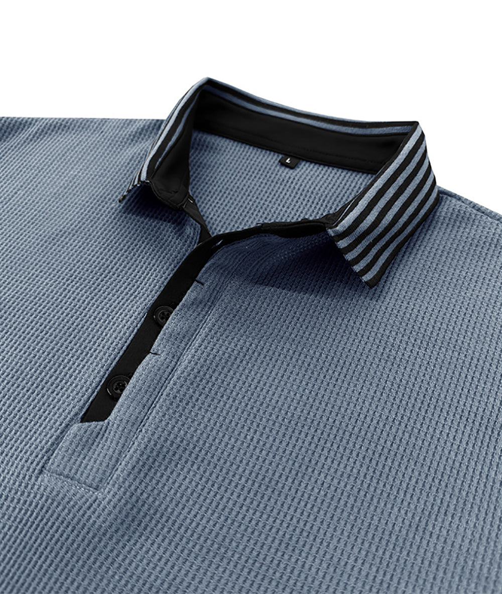 Men Polo Collar T-shirt