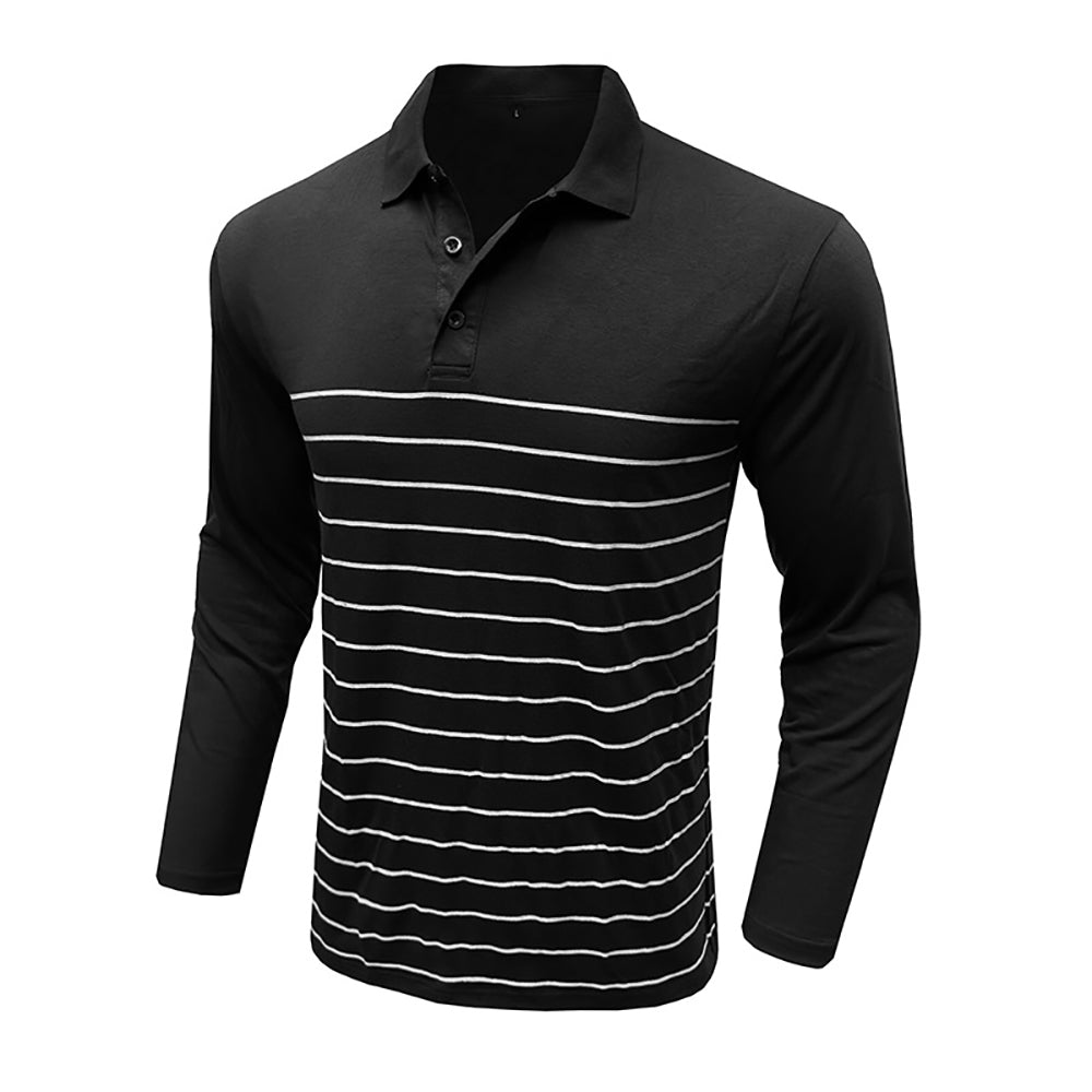 Men Polo Collar T-shirt