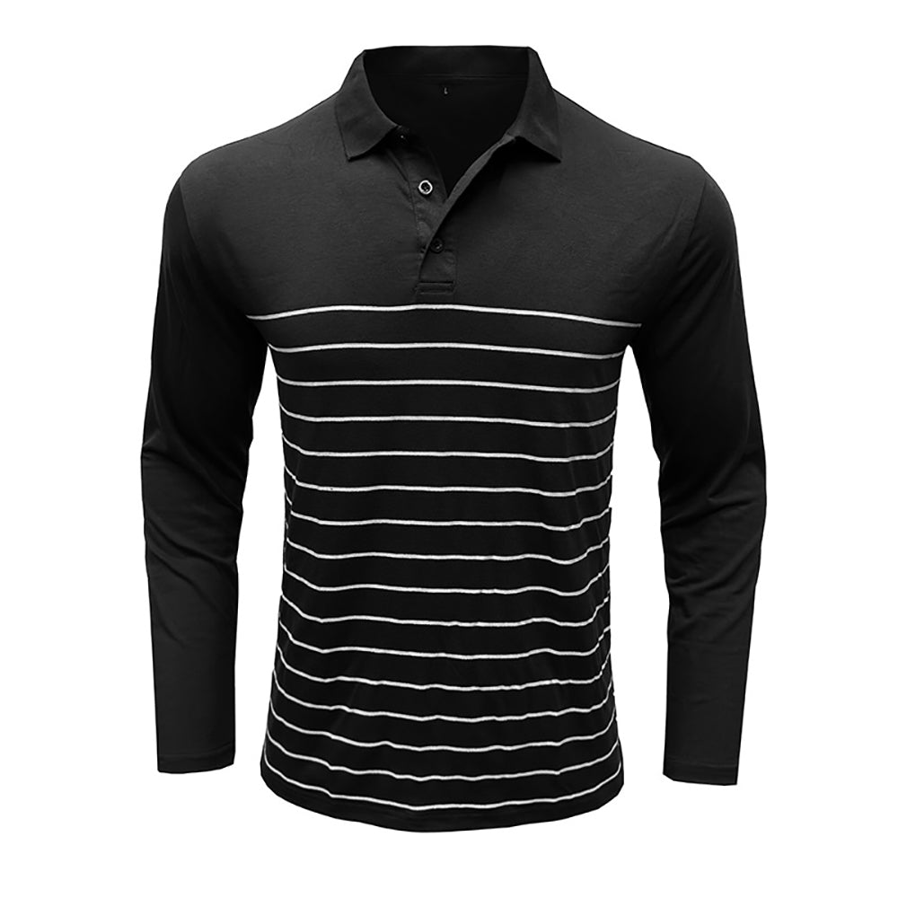 Men Polo Collar T-shirt