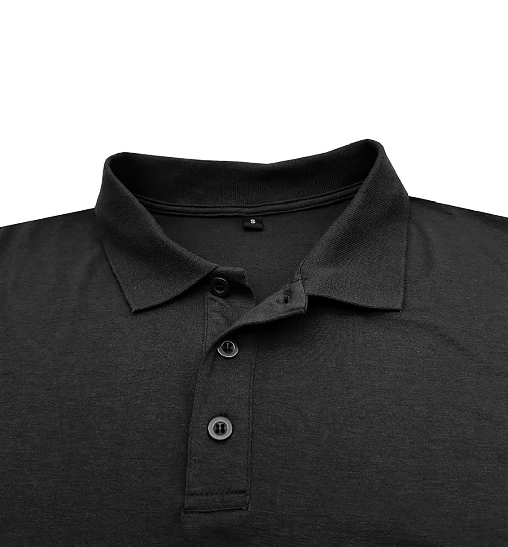 Men Polo Collar T-shirt