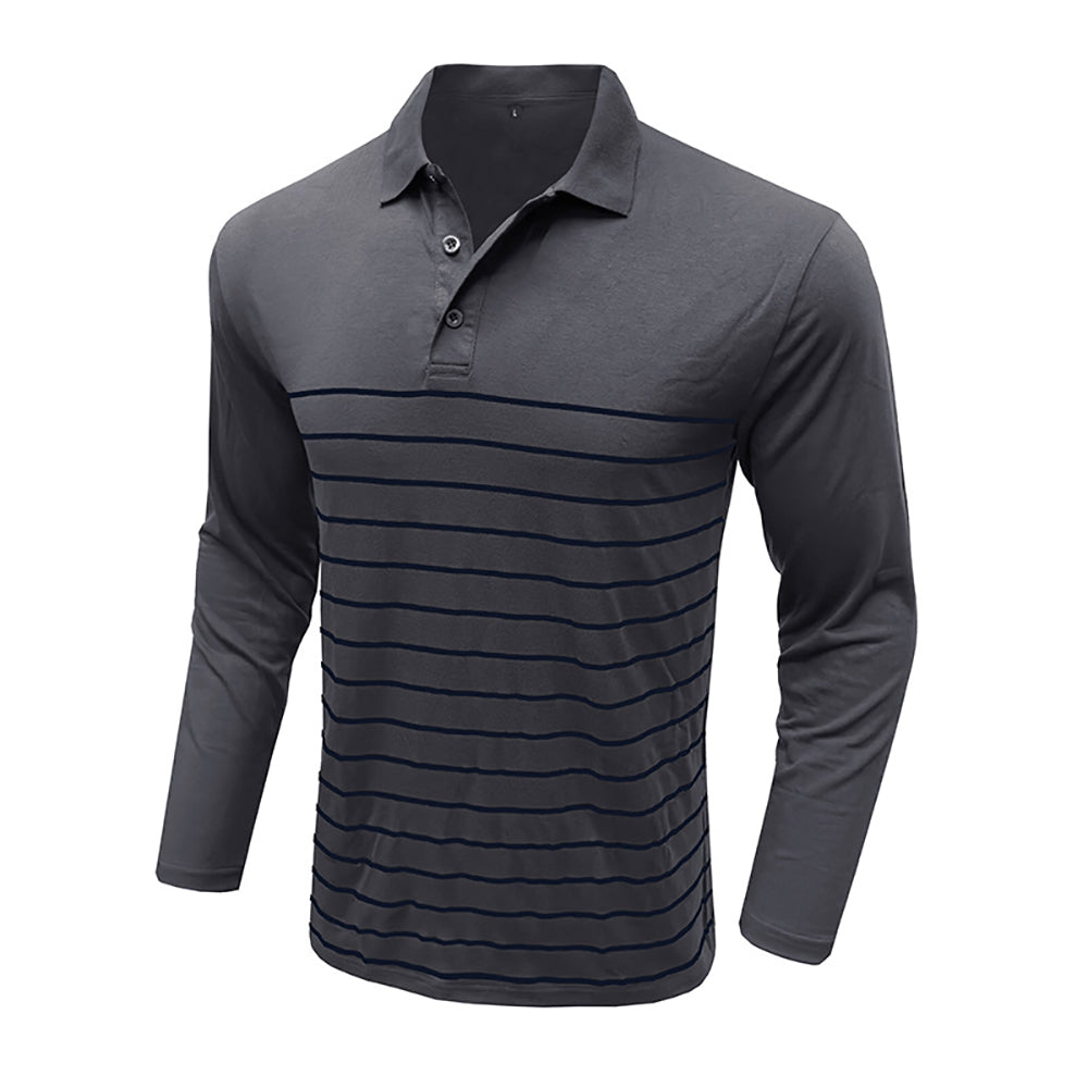 Men Polo Collar T-shirt