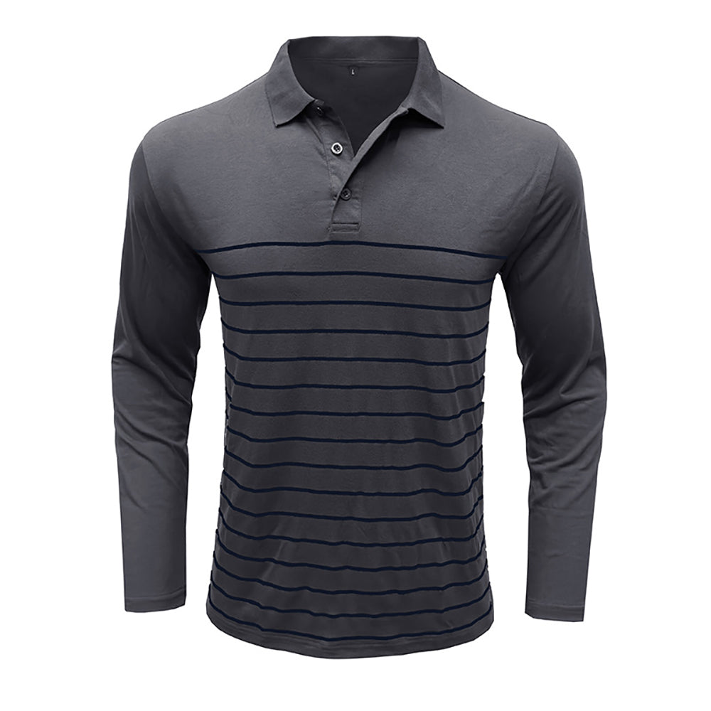 Men Polo Collar T-shirt