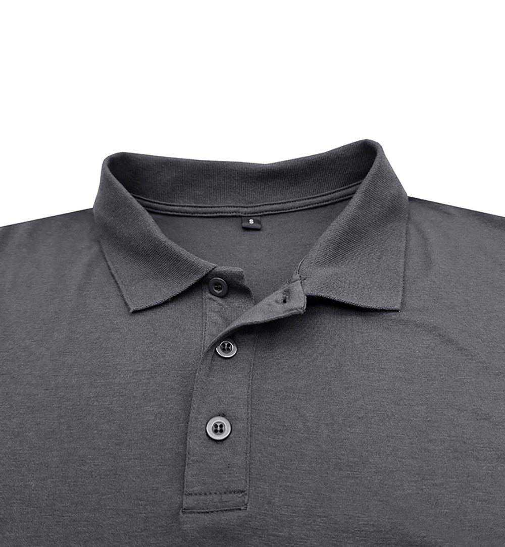 Men Polo Collar T-shirt