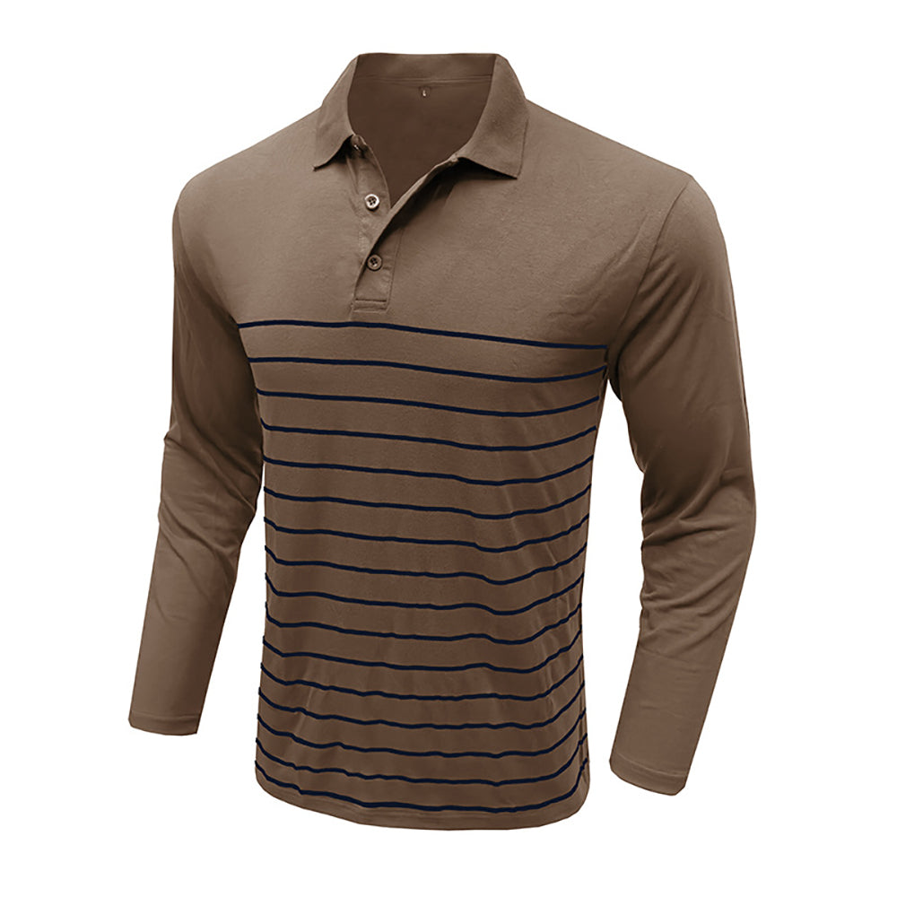 Men Polo Collar T-shirt