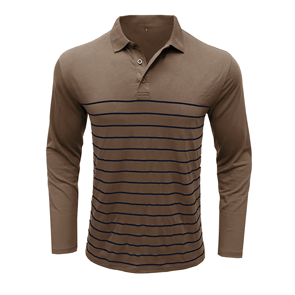 Men Polo Collar T-shirt