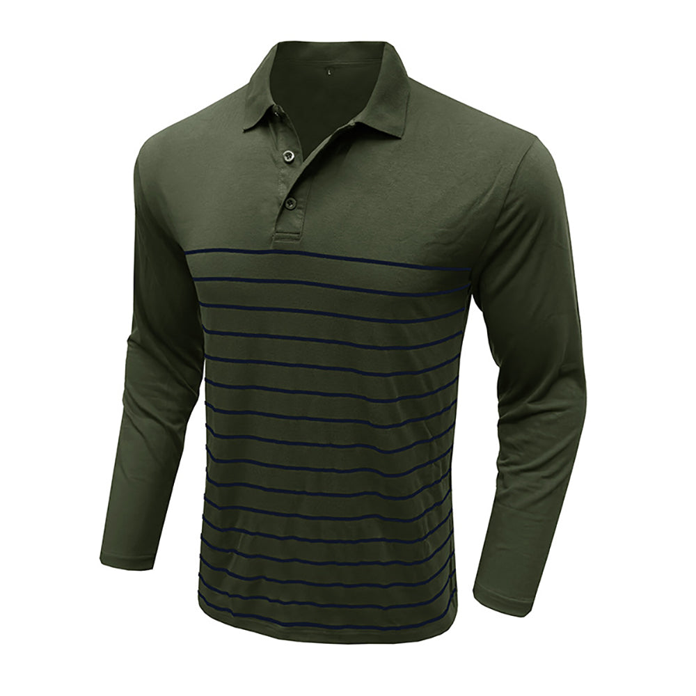 Men Polo Collar T-shirt
