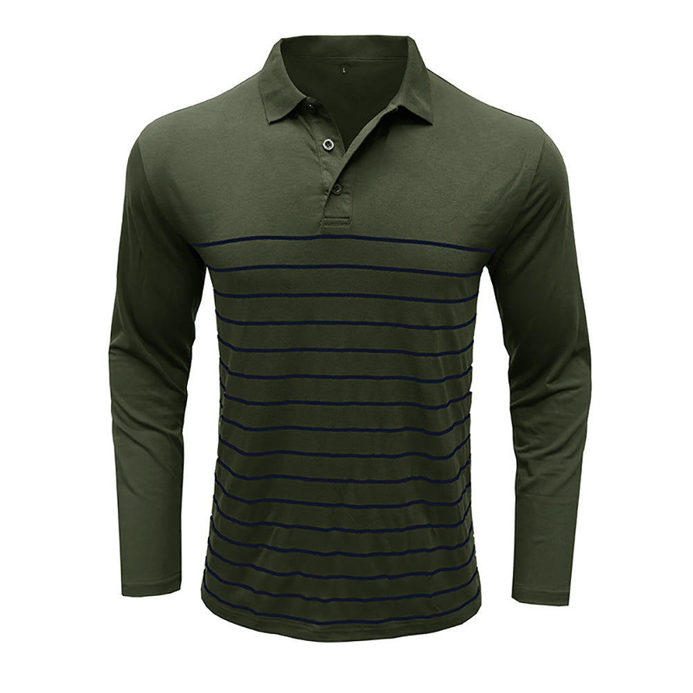 Men Polo Collar T-shirt