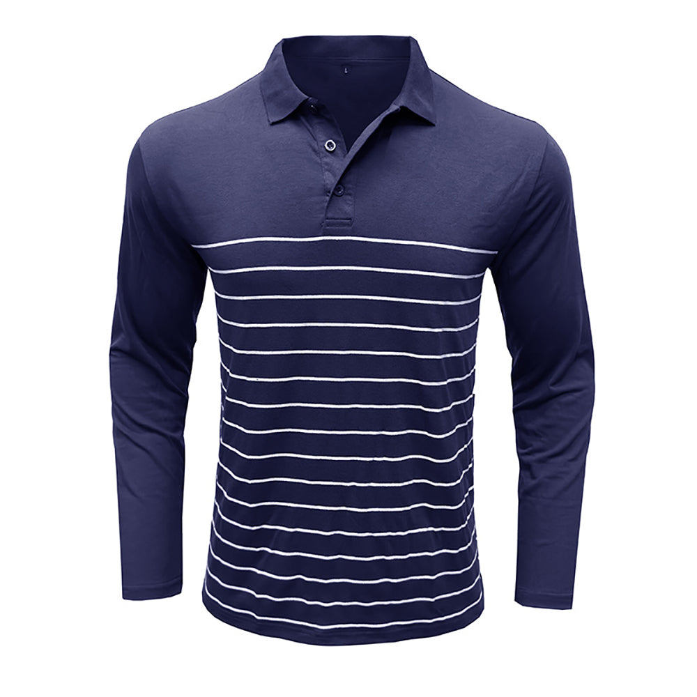Men Polo Collar T-shirt