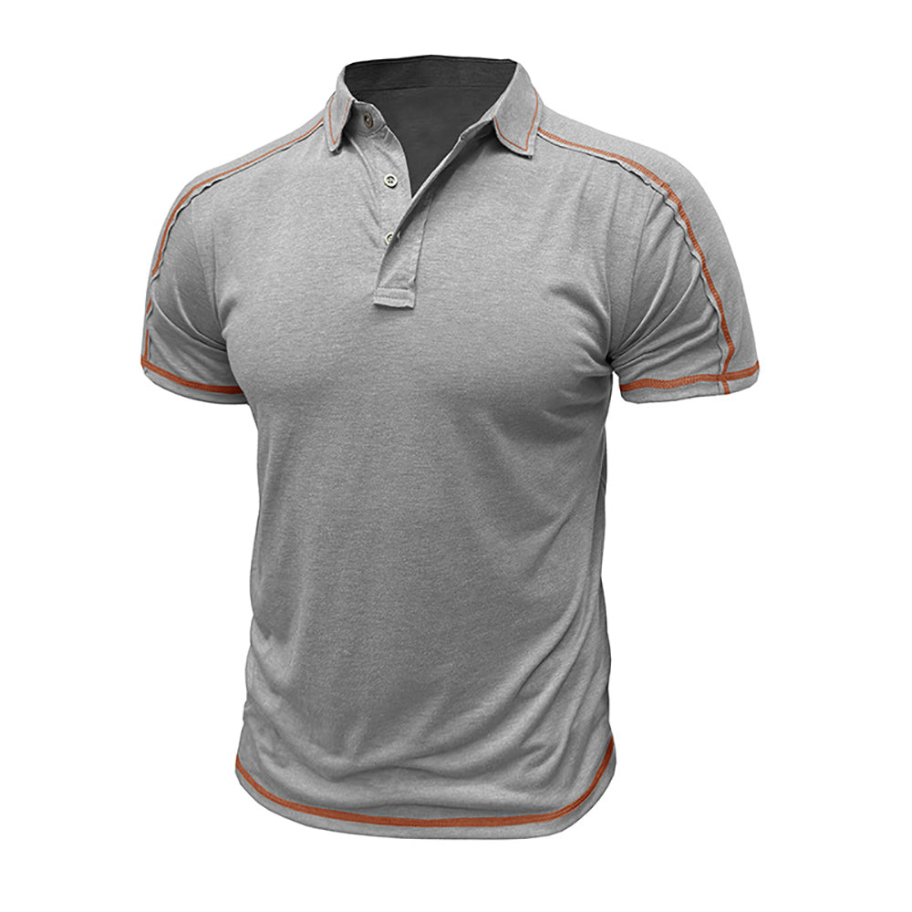 Men Polo Collar T-shirt