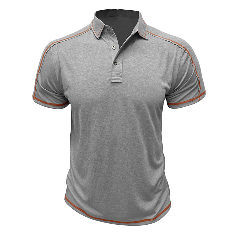 Men Polo Collar T-shirt