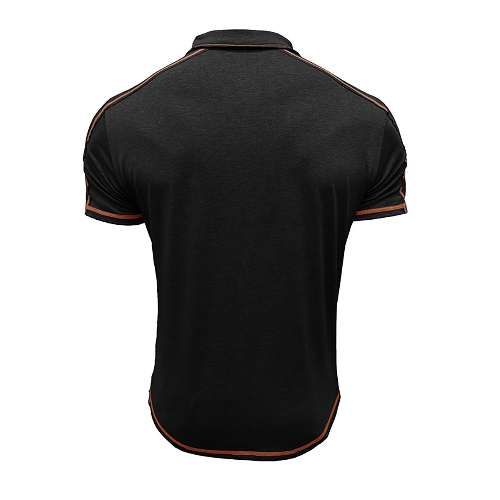 Men Polo Collar T-shirt