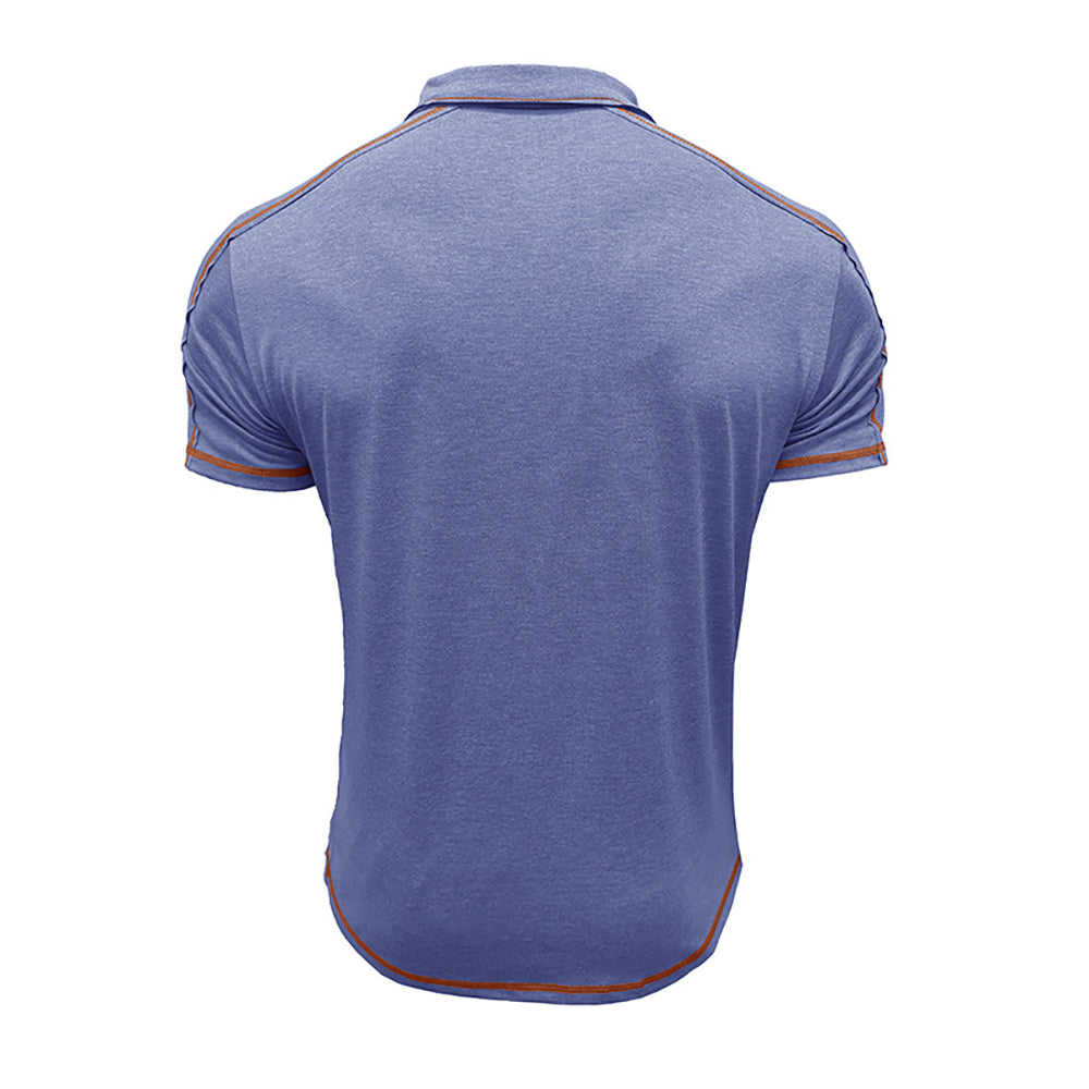 Men Polo Collar T-shirt