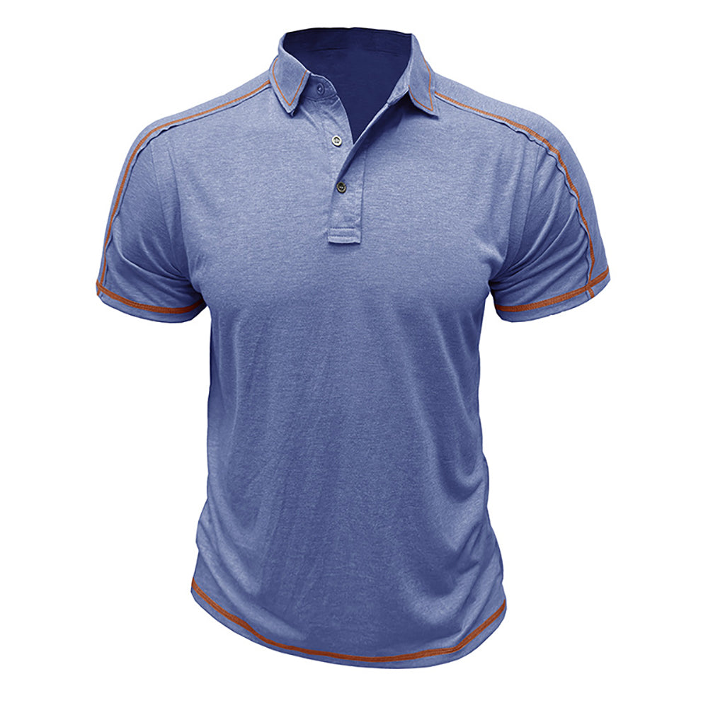 Men Polo Collar T-shirt