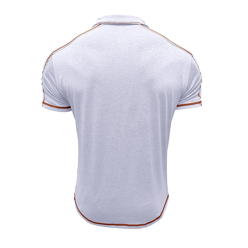 Men Polo Collar T-shirt