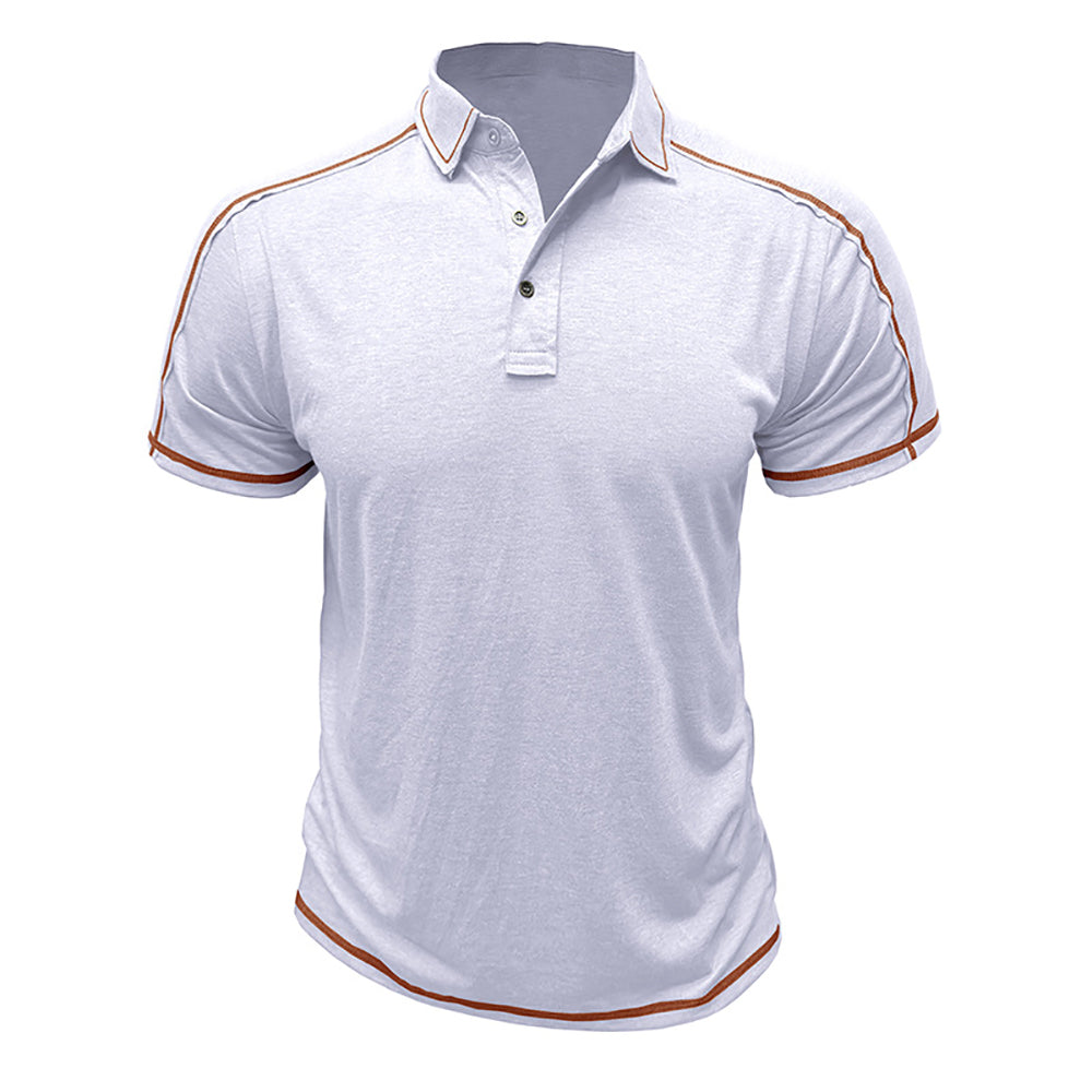 Men Polo Collar T-shirt
