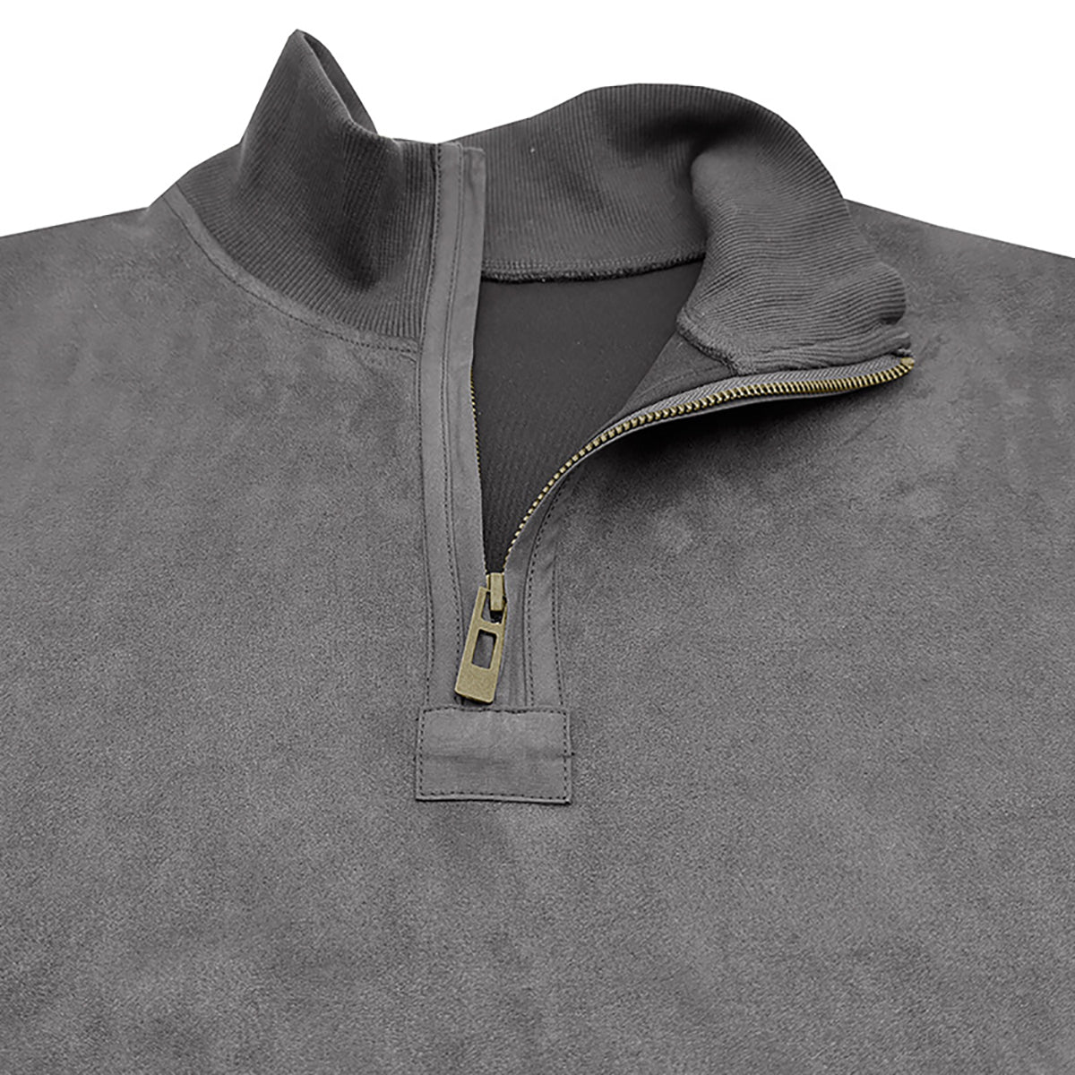 Men Solid High Neck T-shirt