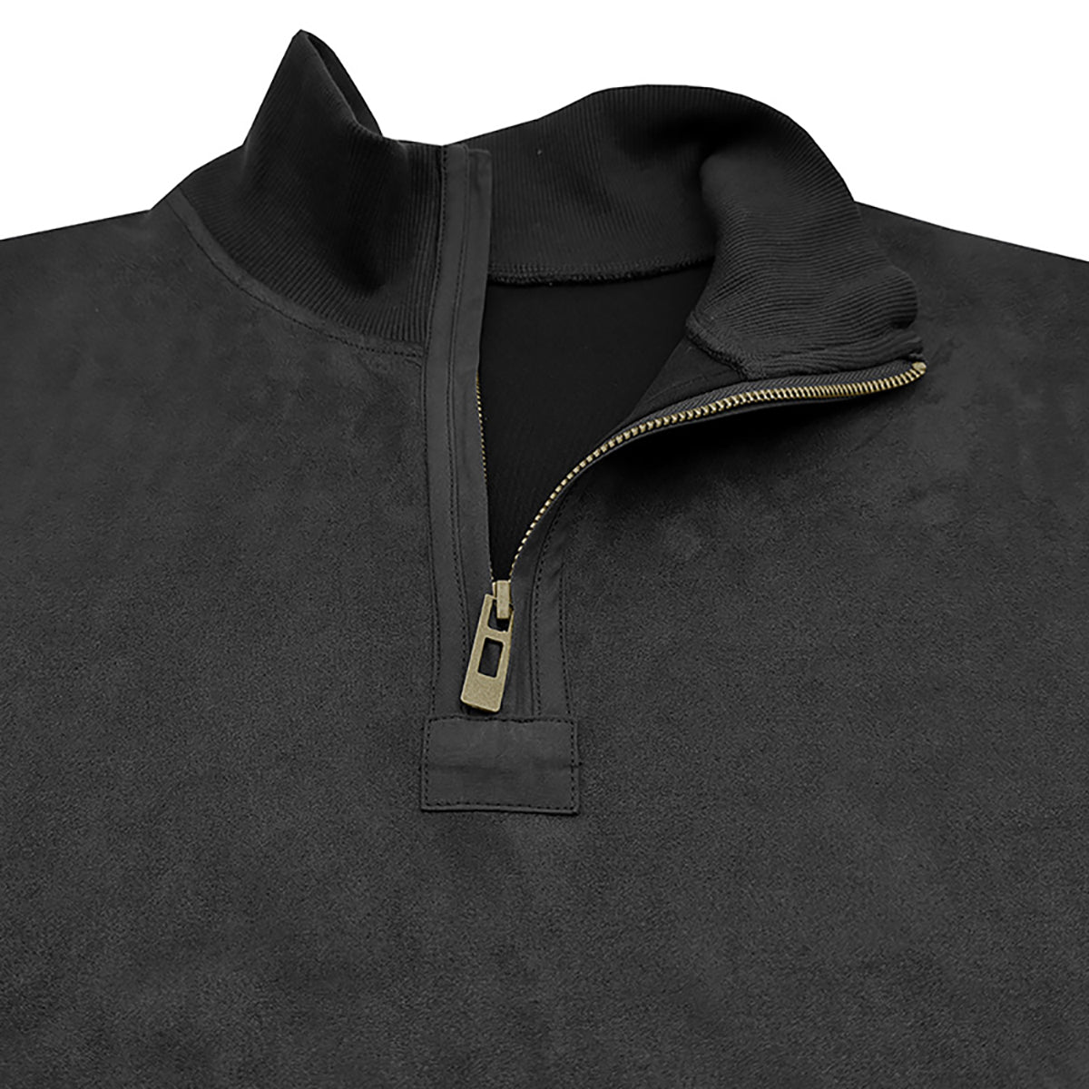 Men Solid High Neck T-shirt