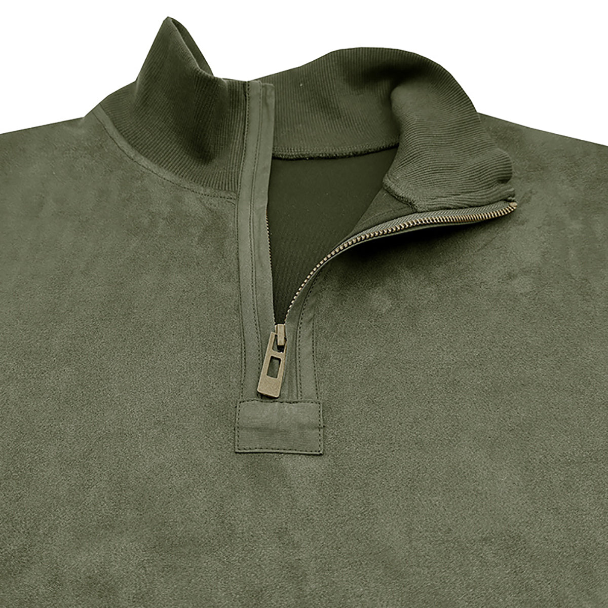 Men Solid High Neck T-shirt