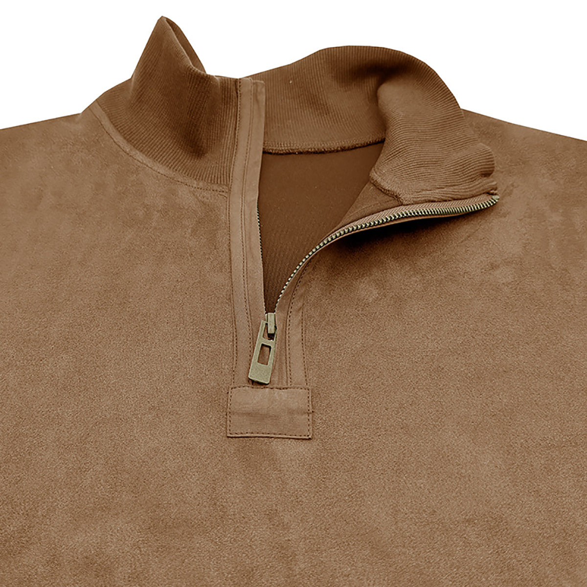 Men Solid High Neck T-shirt