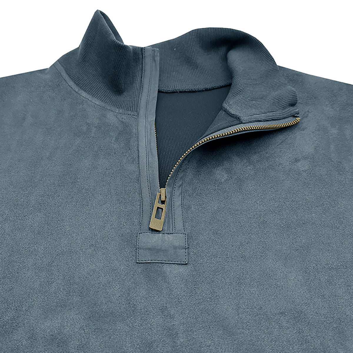 Men Solid High Neck T-shirt