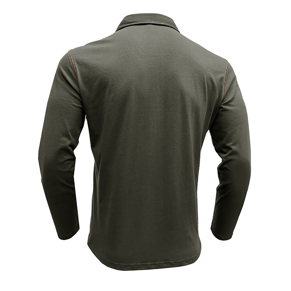 Men Polo Collar T-shirt