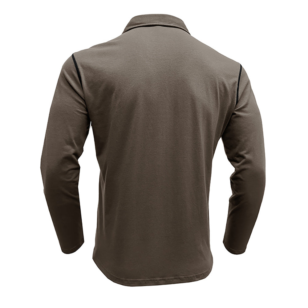 Men Polo Collar T-shirt