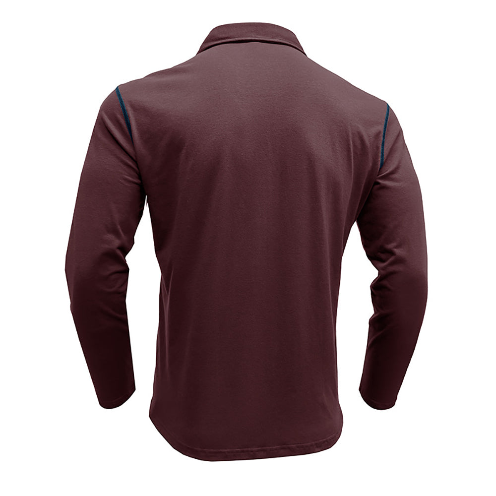 Men Polo Collar T-shirt