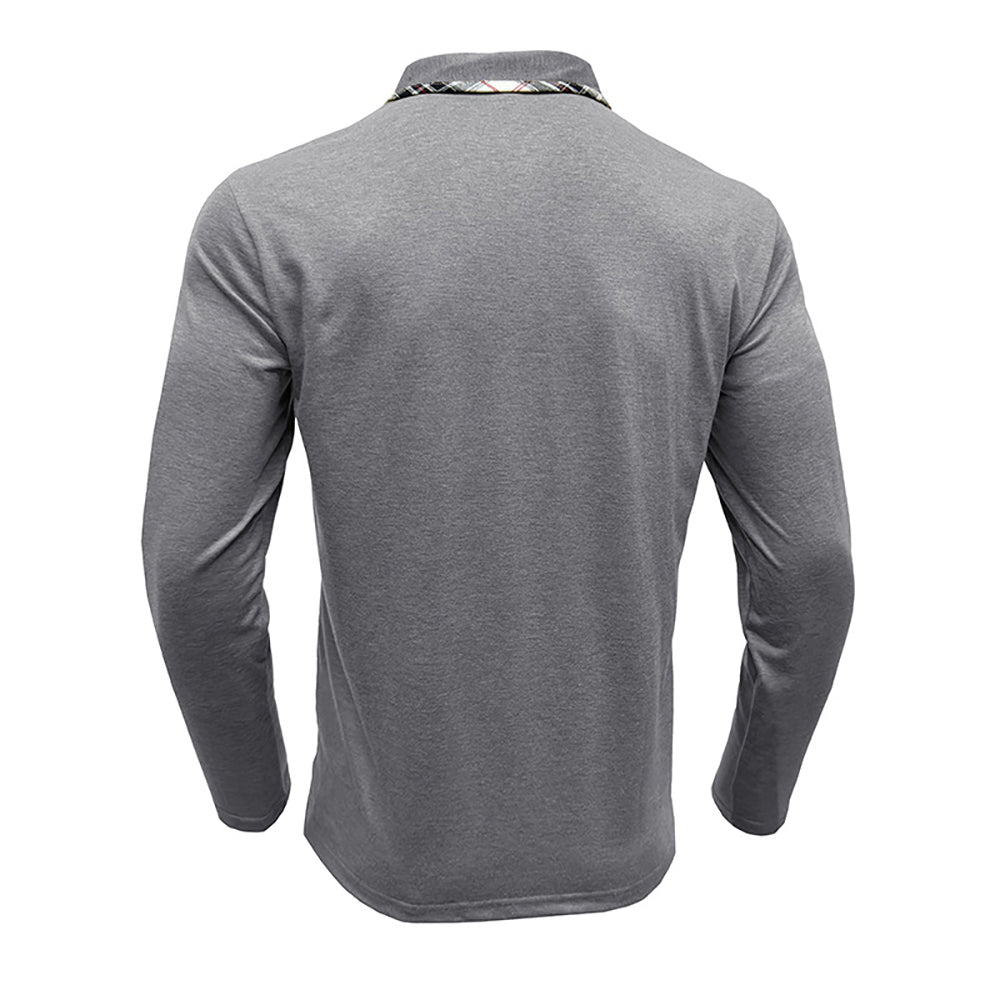 Men Polo Collar T-shirt