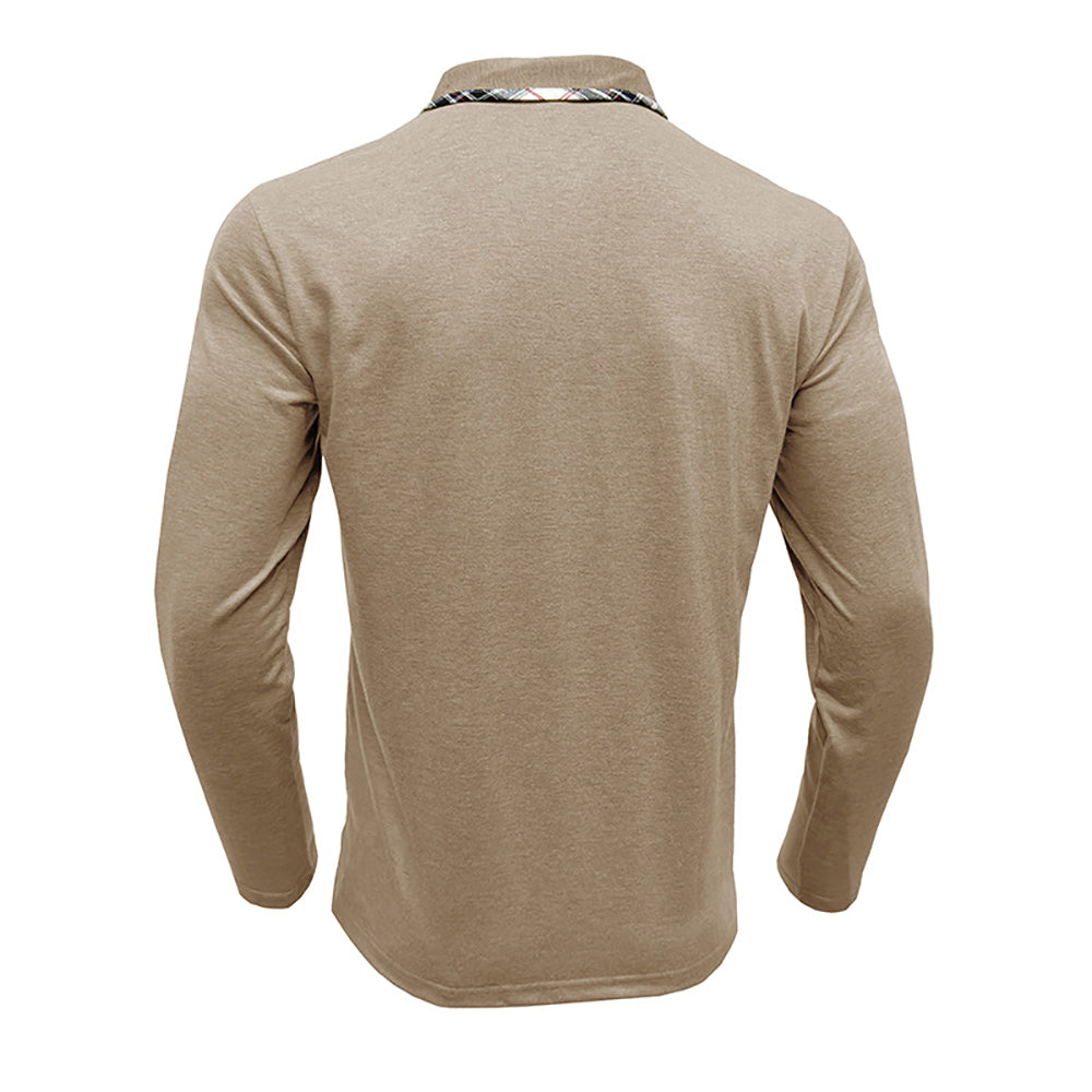 Men Polo Collar T-shirt