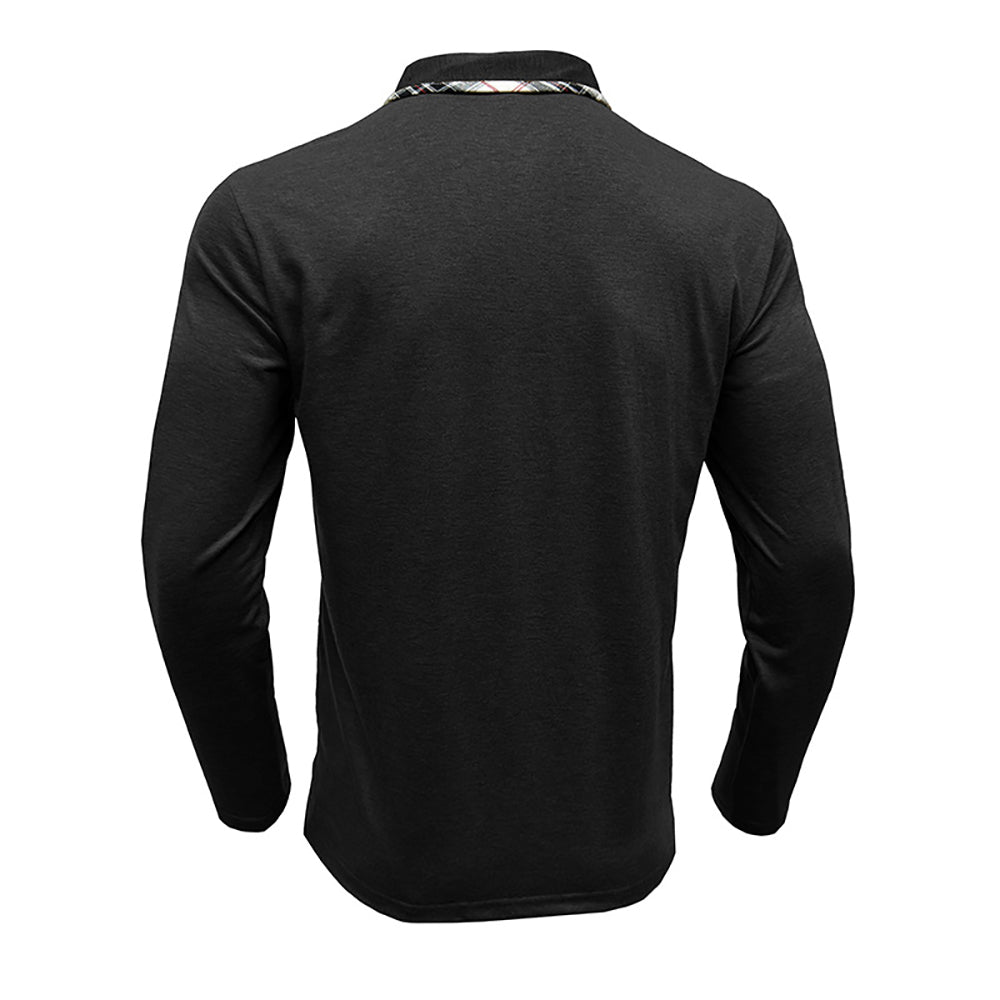 Men Polo Collar T-shirt