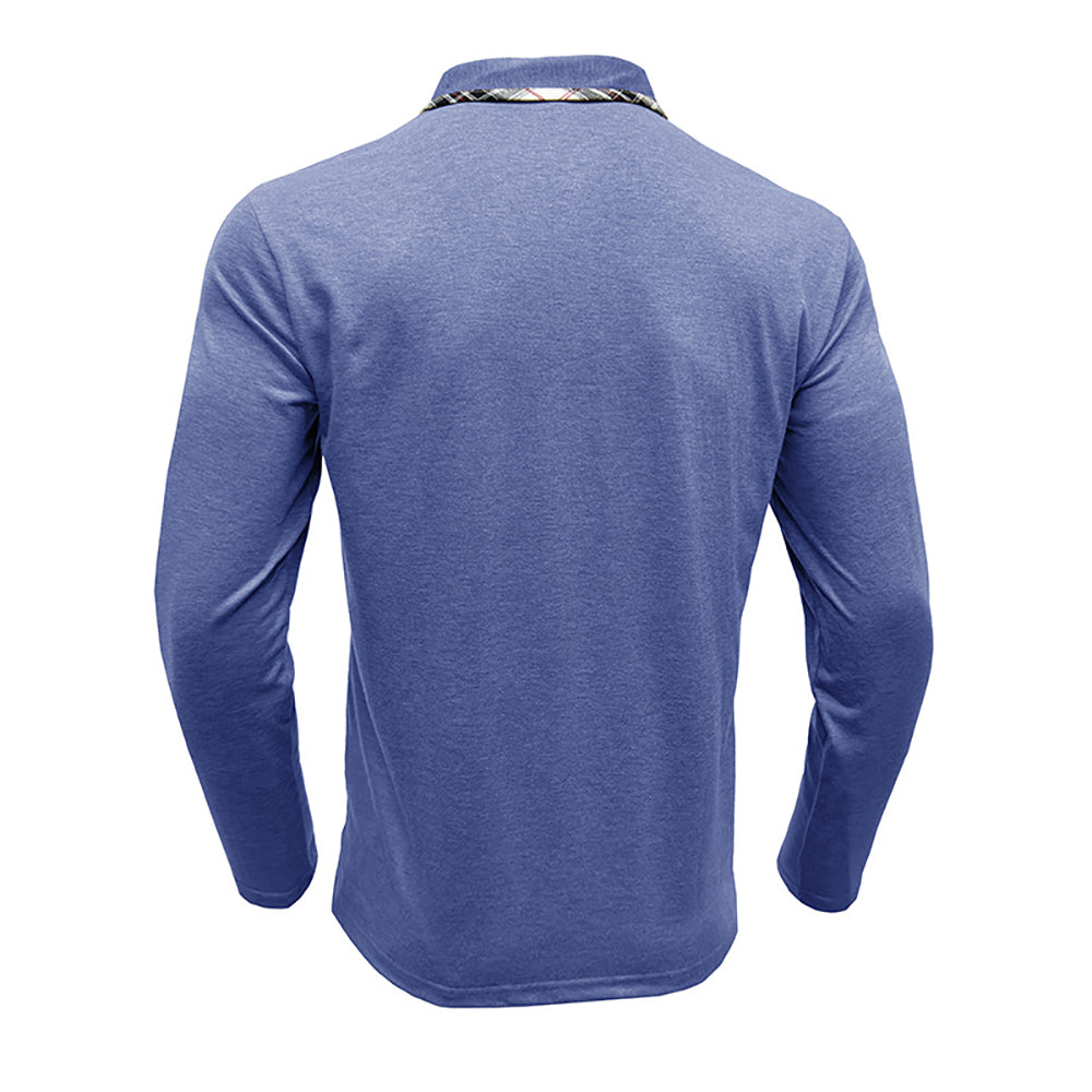 Men Polo Collar T-shirt