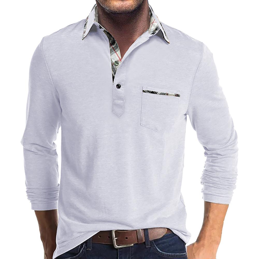 Men Polo Collar T-shirt