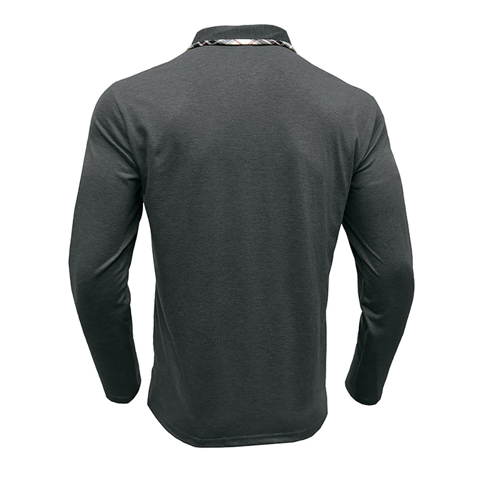 Men Polo Collar T-shirt