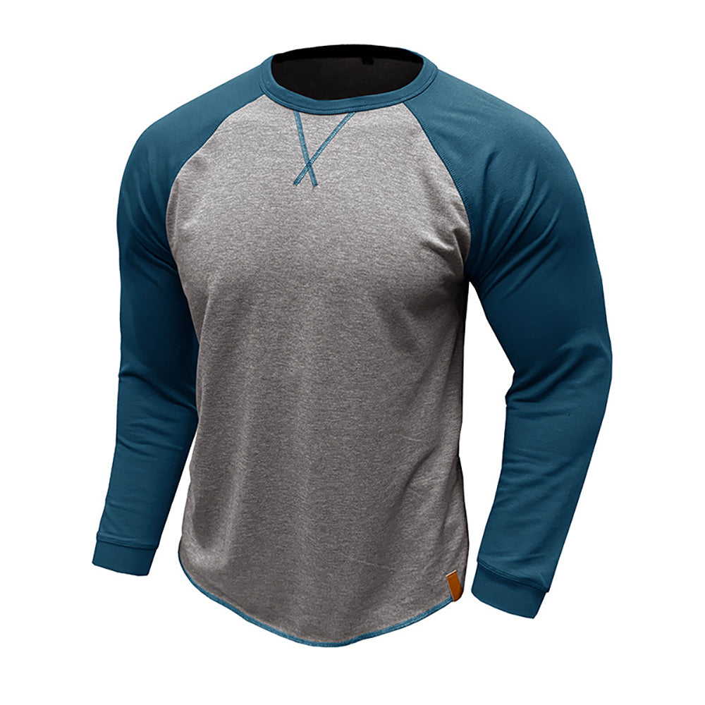 Men Colourblocked T-shirt