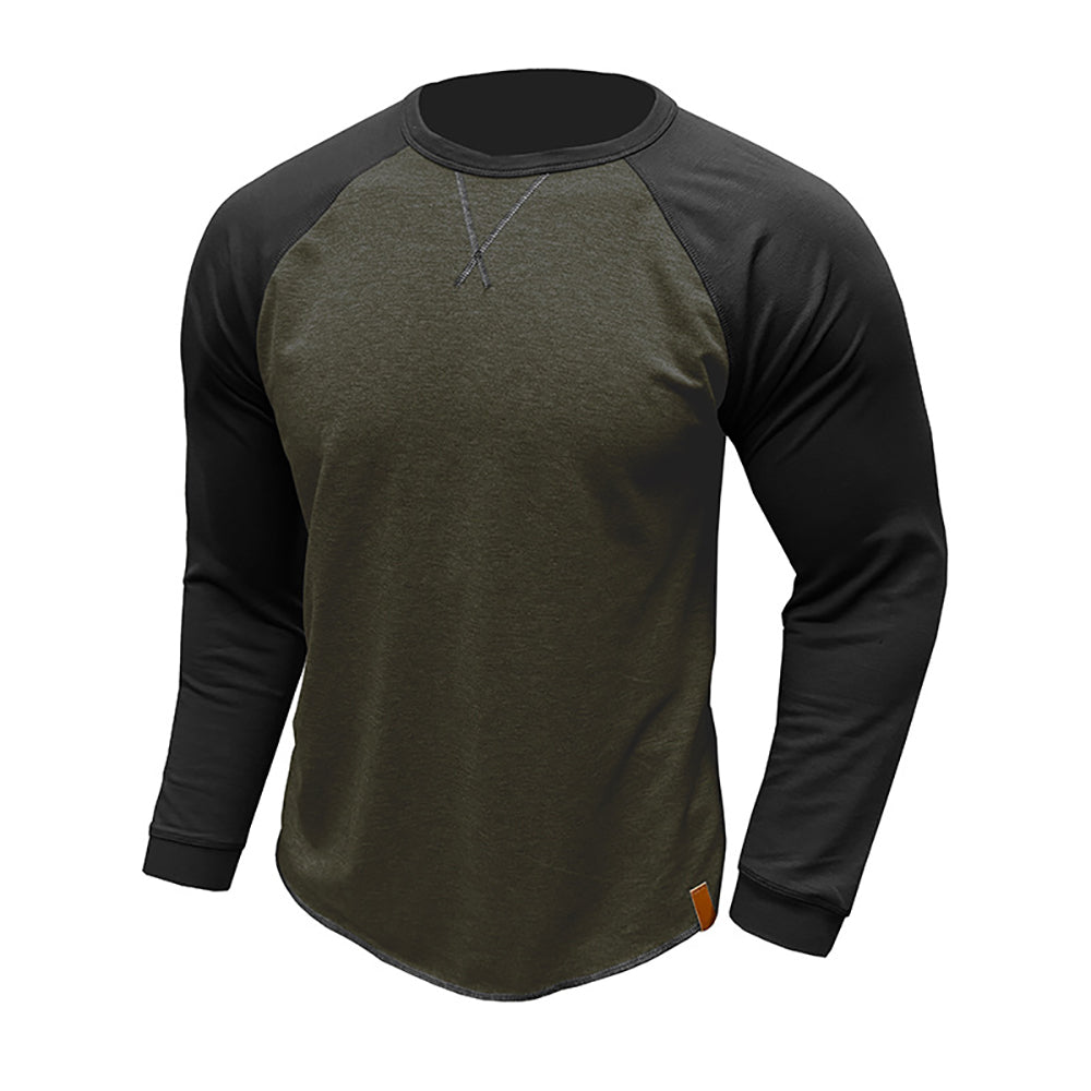 Men Colourblocked T-shirt