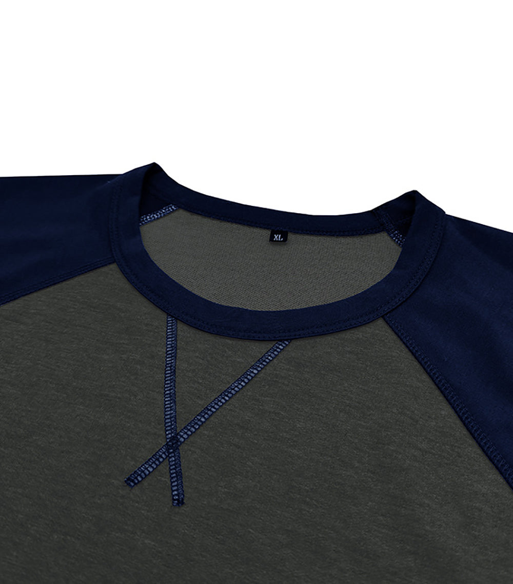 Men Colourblocked T-shirt