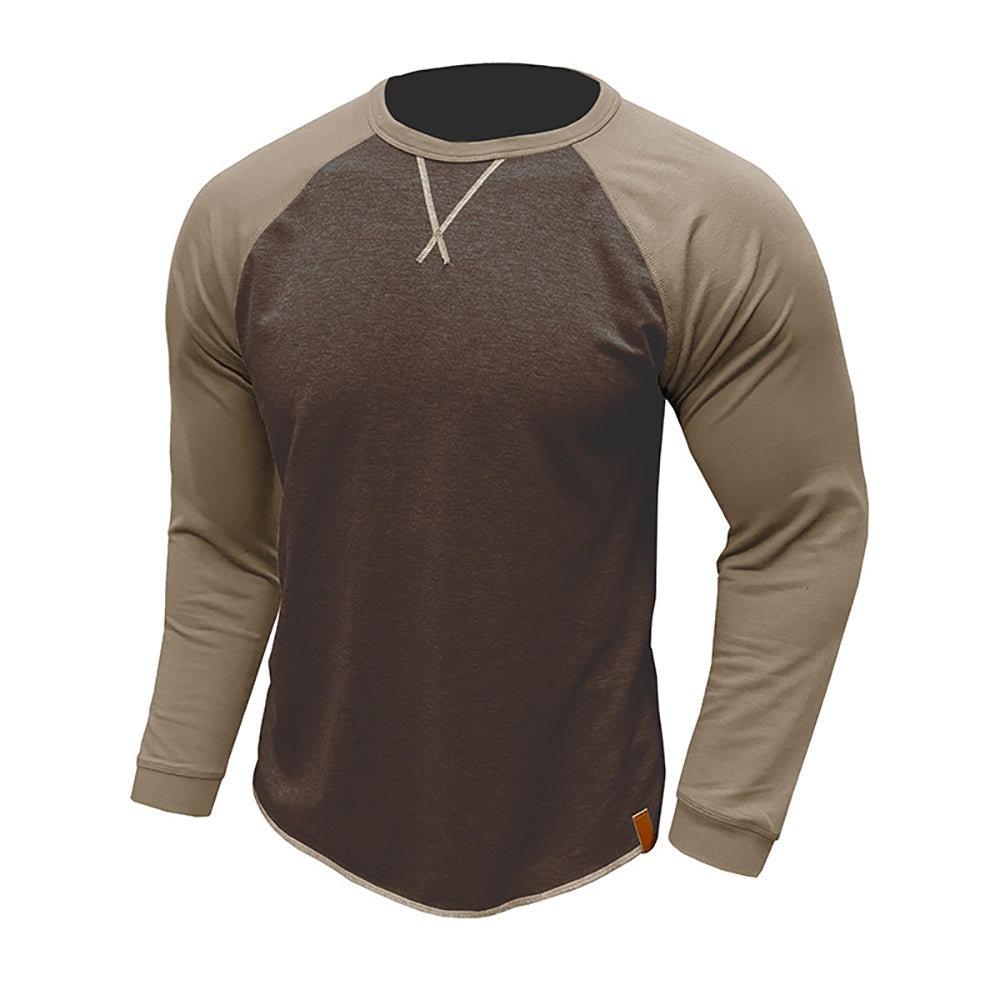 Men Colourblocked T-shirt