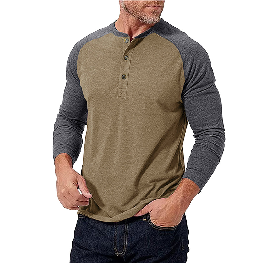 Men Colourblocked T-shirt