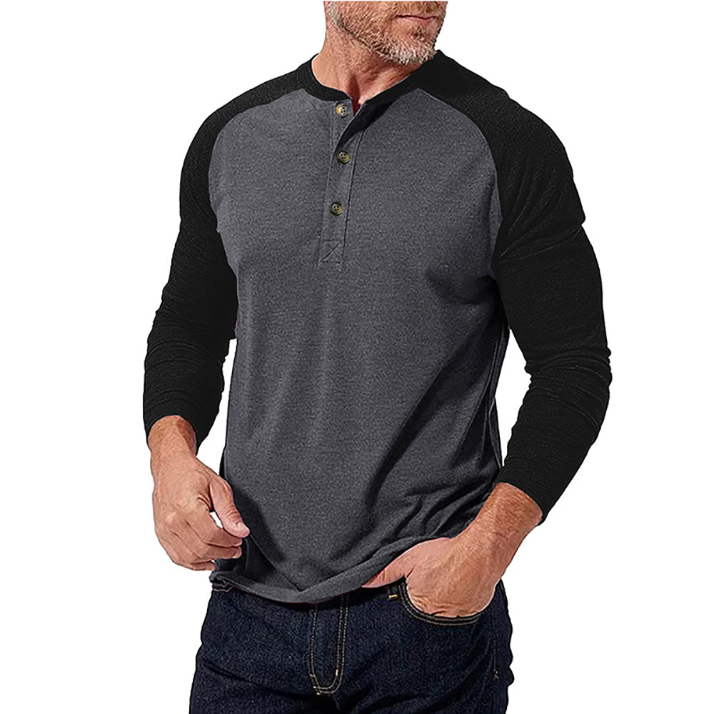 Men Colourblocked T-shirt
