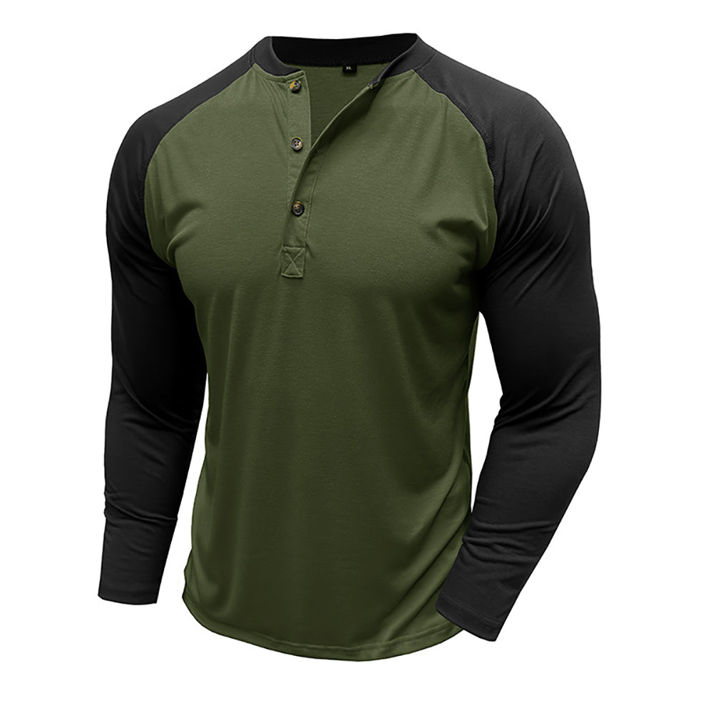 Men Colourblocked T-shirt